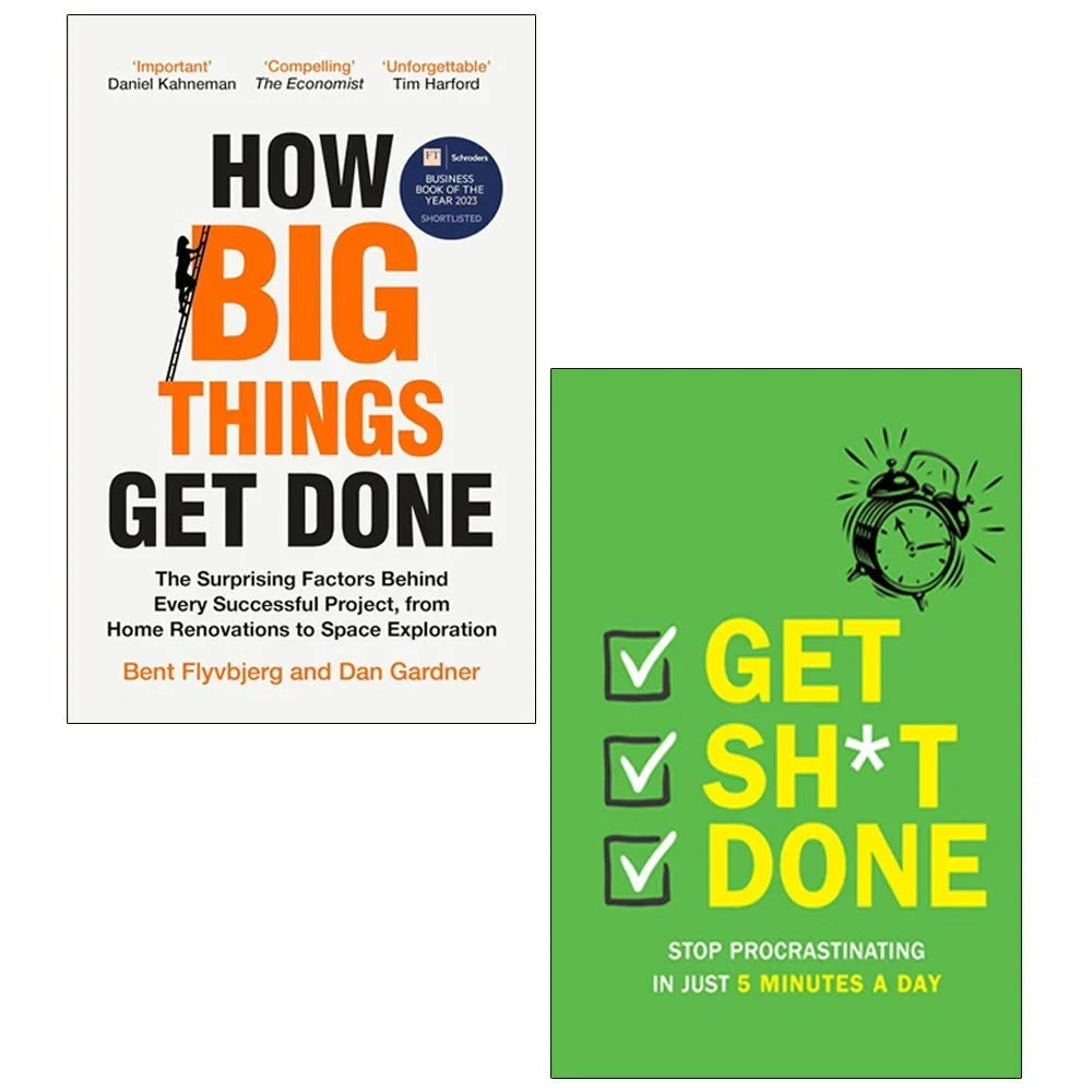 How Big Things Get Done, Get Sh*t Done 2 Books Collection Set