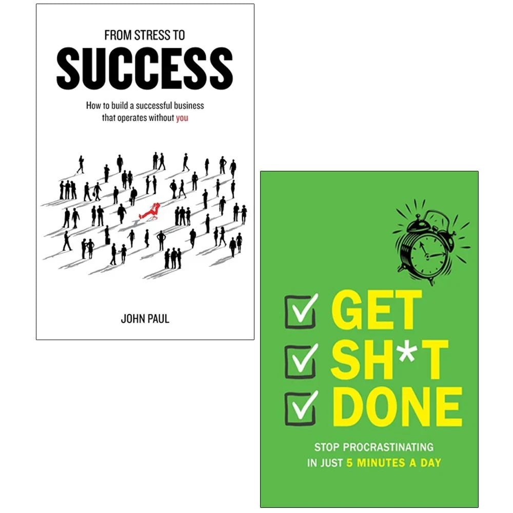 From Stress to Success, Get Sh*t Done 2 Books Collection Set