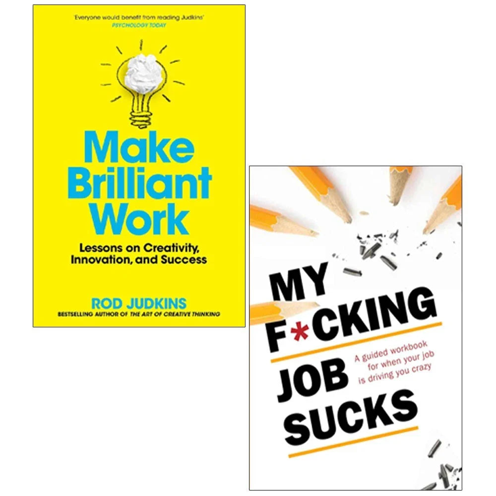 Make Brilliant Work, My F*cking Job Sucks 2 Books Collection Set