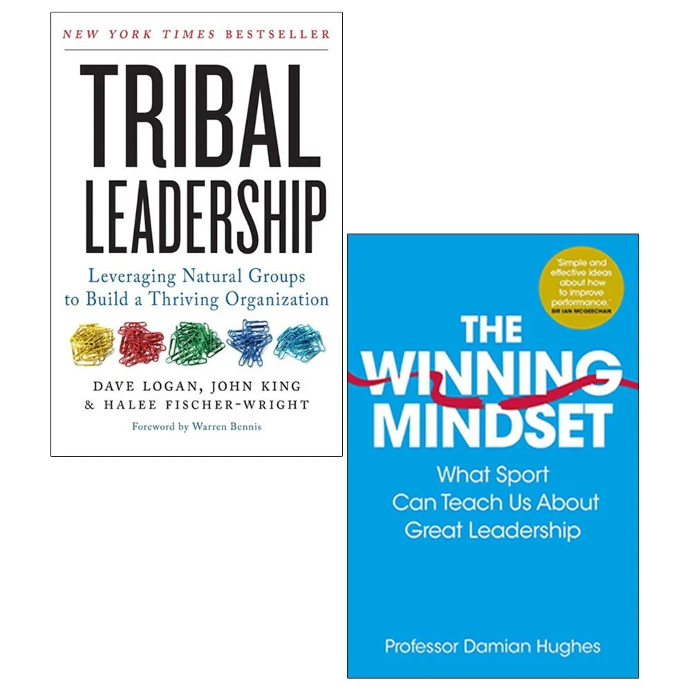 Tribal Leadership, The Winning Mindset 2 Books Collection Set