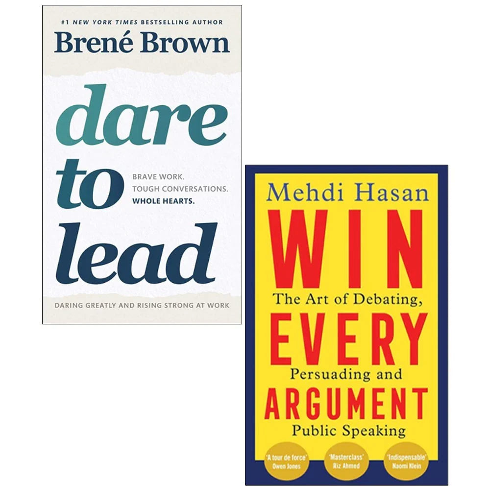 Dare to Lead, Win Every Argument 2 Books Collection Set