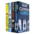 Tom Wilde Series 4 Books Collection Set By Rory Clements (Corpus, Nucleus, Nemesis and  Hitler's Secret)