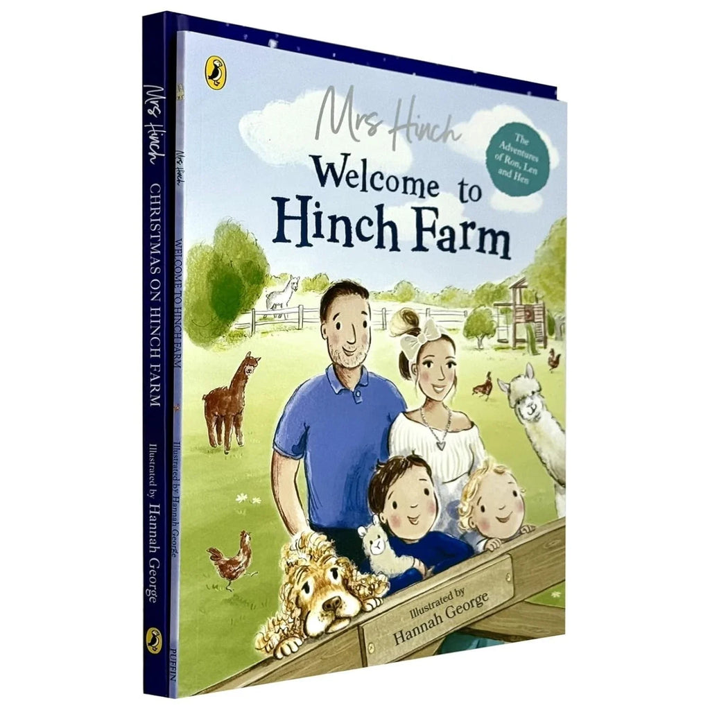 The Adventures of the Hinch Brothers Series 2 Books Collection Set By Mrs Hinch (Welcome to Hinch Farm & Christmas on Hinch Farm)