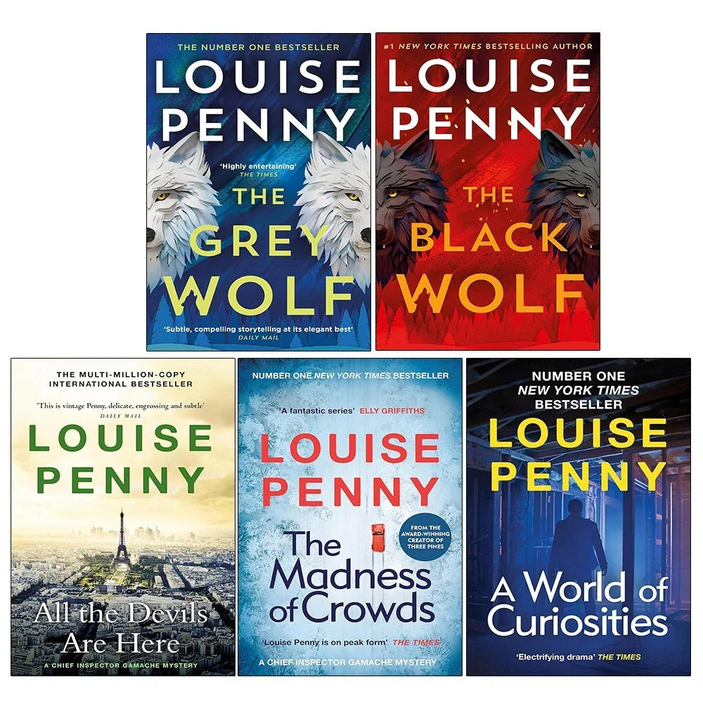 Chief Inspector Gamache Mysteries (Series 16-20) 5 Books Collection Set by Louise Penny