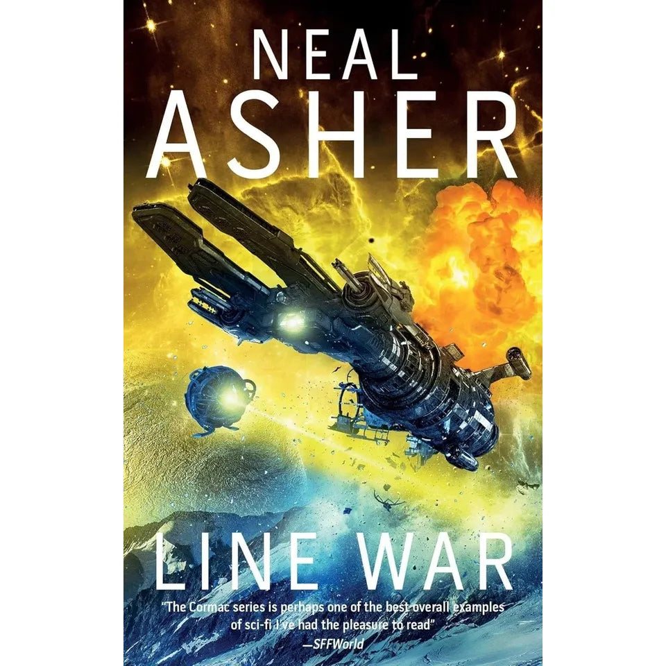 Agent Cormac Series 5 Books Collection Set by Neal Asher( The Line of Polity ,Brass Man, Polity Agent, Line War & Shadow of the Scorpion)
