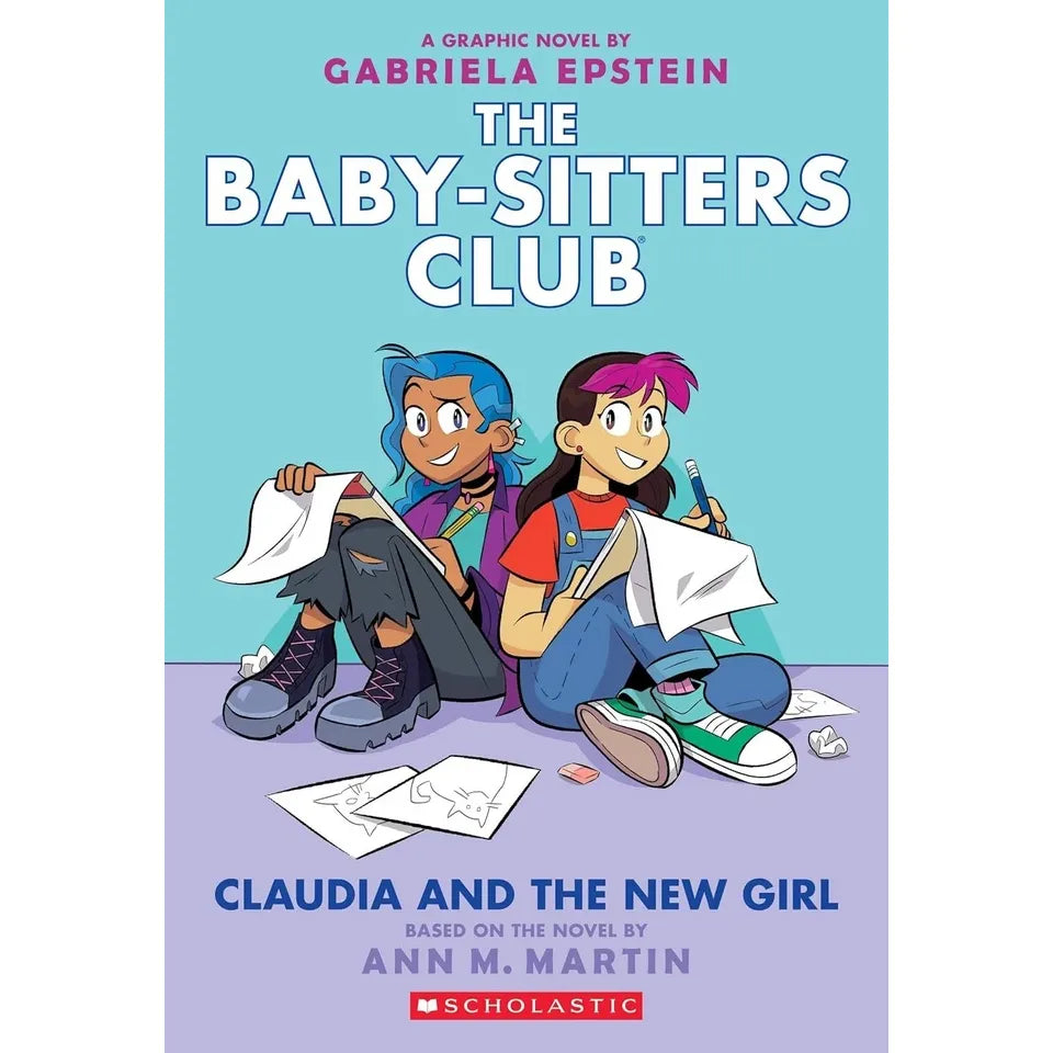 Babysitters Club Graphix 3 Books Collection Set: Full-Color Edition by  Ann M. Martin(Logan Likes Mary Anne!,Claudia and the New Girl,Good-bye Stacey, Good-bye)