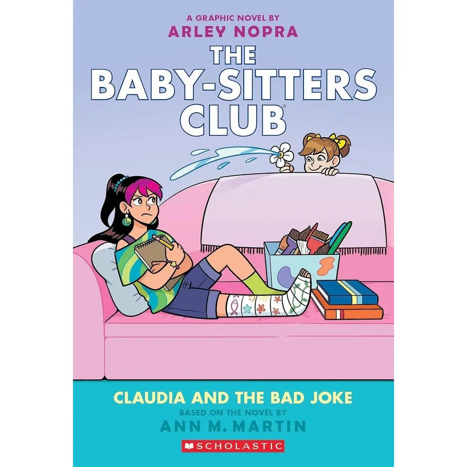 Babysitters Club Graphix 7 Books Collection Set: Full-Color Edition by  Ann M. Martin(Logan Likes Mary Anne!,Claudia and the New Girl,Good-bye Stacey, Good-bye,Jessi's Secret Language,Mary Anne's Bad Luck Mystery,Stacey's Mistake)