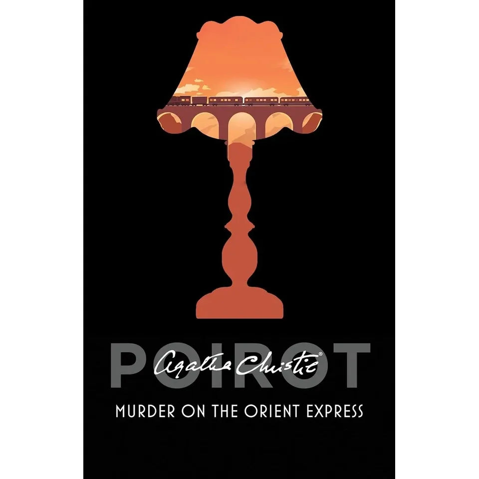 Chercule Best of Poirot 4 Books Set by Agatha Christie (The ABC Murders ,Evil Under The Sun, The Murder On The Orient Express, Five Little Pigs)