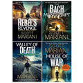 Ben Hope Series 4 Collection 4 Books Set by Scott Mariani Bach(The Bach Manuscript,The Rebel’s Revenge, Valley of Death & House of War)