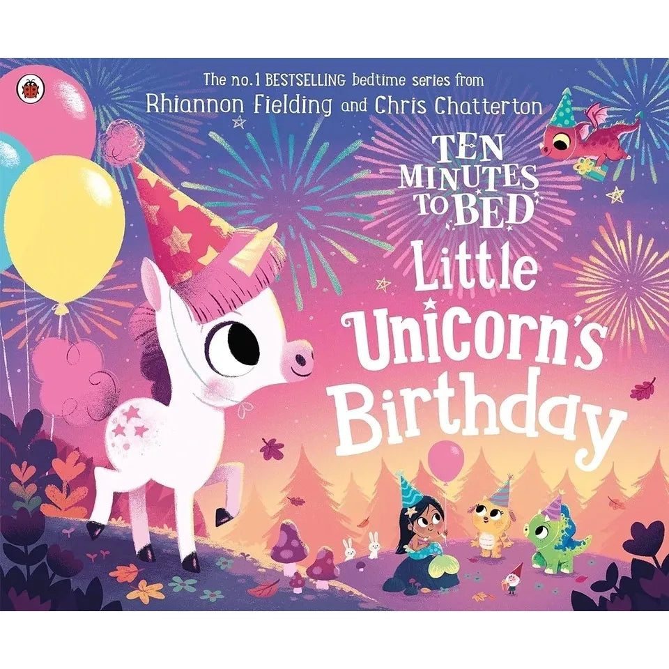 Ten Minutes to Bed Series 7 Books Collection Set by Rhiannon Fielding(Ten Minutes to Bed Where's Little Unicorn? ,Little Unicorn's Christmas ,Little Unicorn's Birthday, Little Dragon , Little Mermaid ,Baby Unicorn  &Little Monster)