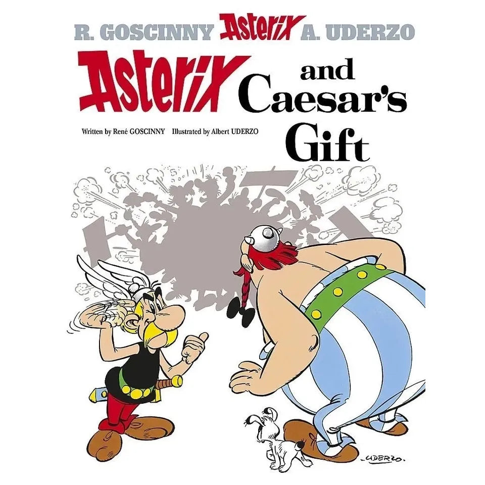 Asterix Series 5 Collection 4 Books Set(Asterix and Caesars Gift, Asterix and the Great Crossing ,Obelix and Co & Asterix and the Great Divide)