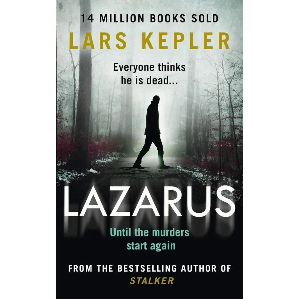 Joona Linna Series 5 Books Collection Set by Lars Kepler(The Sandman, Stalker, Hunter,Lazarus & The Mirror Man)