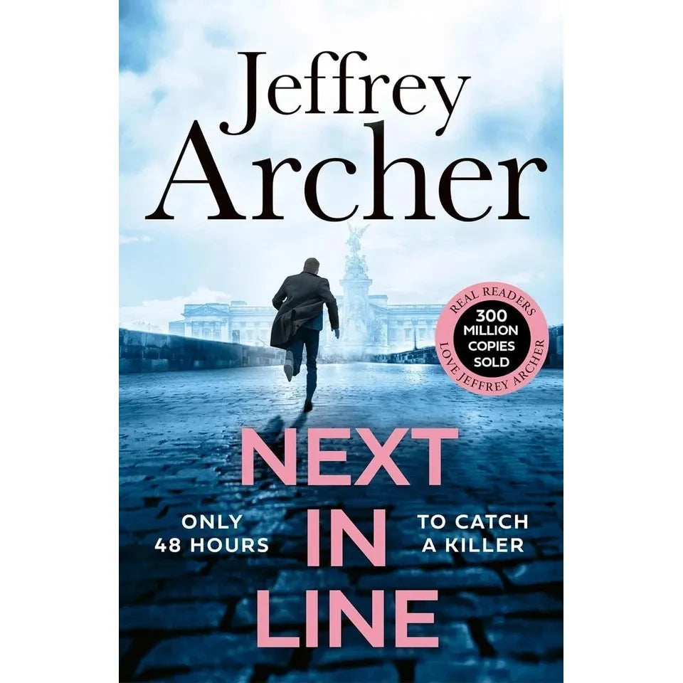 William Warwick Novels 2 Books Collection Set by Jeffrey Archer(Next in Line,Over My Dead Body )