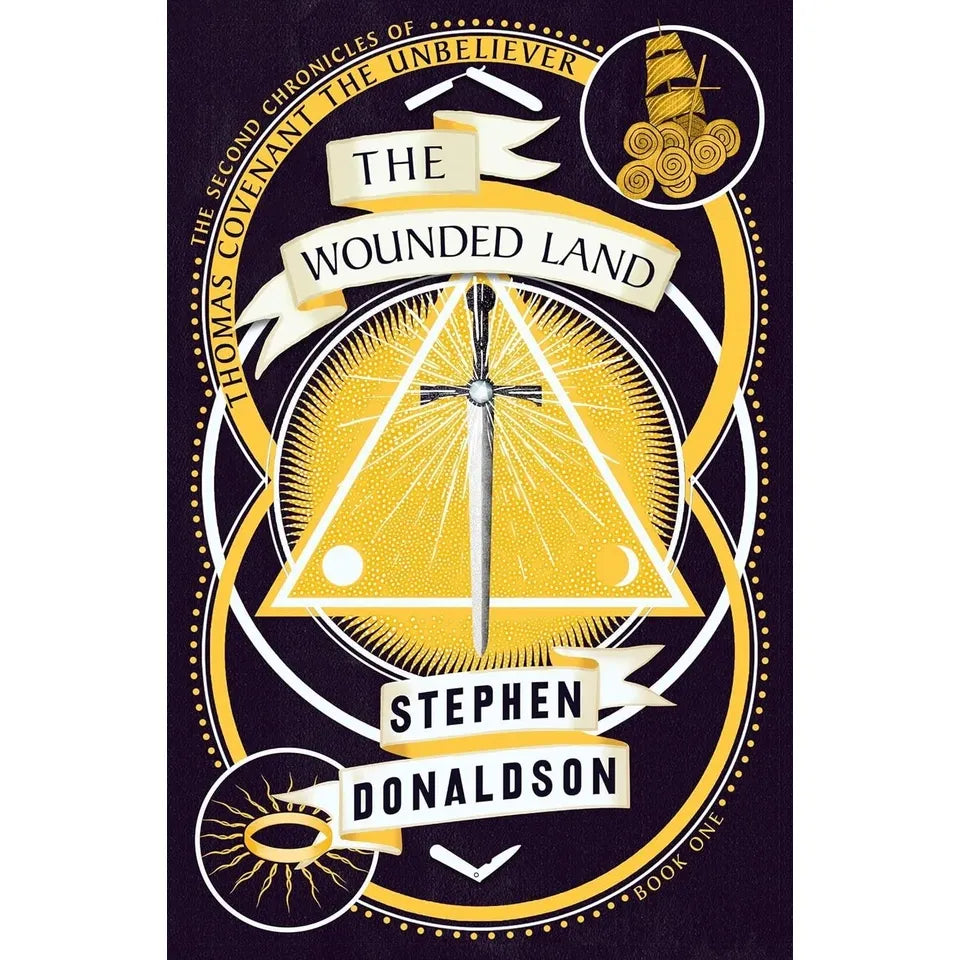 Stephen Donaldson 2 Books Collection Set (The Wounded Land & The One Tree)