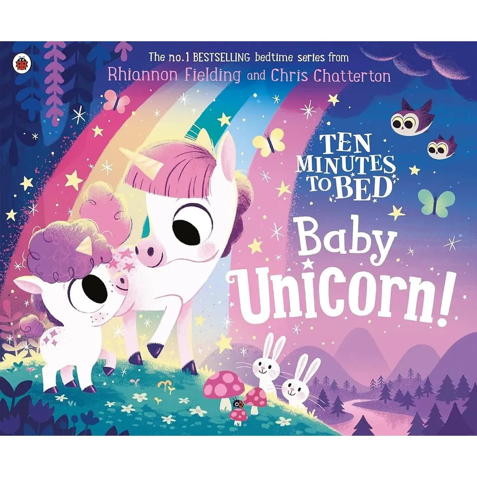 Ten Minutes to Bed Series 3 Books Collection Set by Rhiannon Fielding(Little Dragon, Little Mermaid, Baby Unicorn)