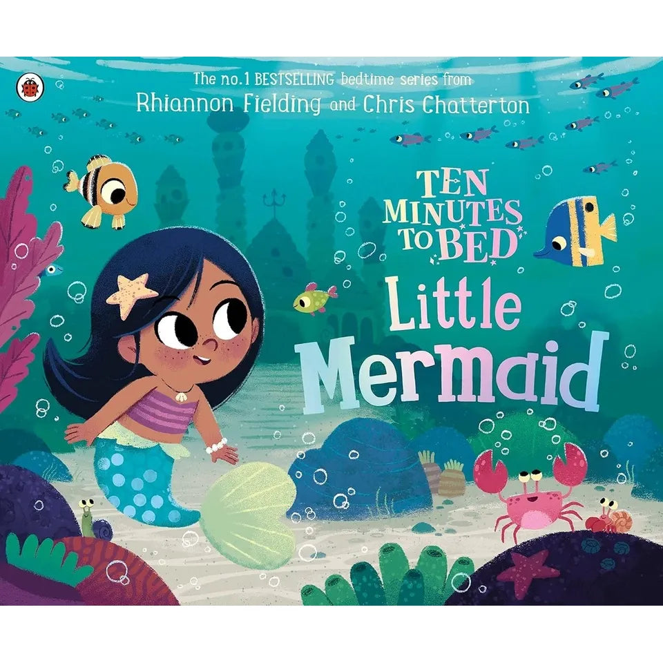 Ten Minutes to Bed Series 3 Books Collection Set by Rhiannon Fielding(Little Dragon, Little Mermaid, Baby Unicorn)
