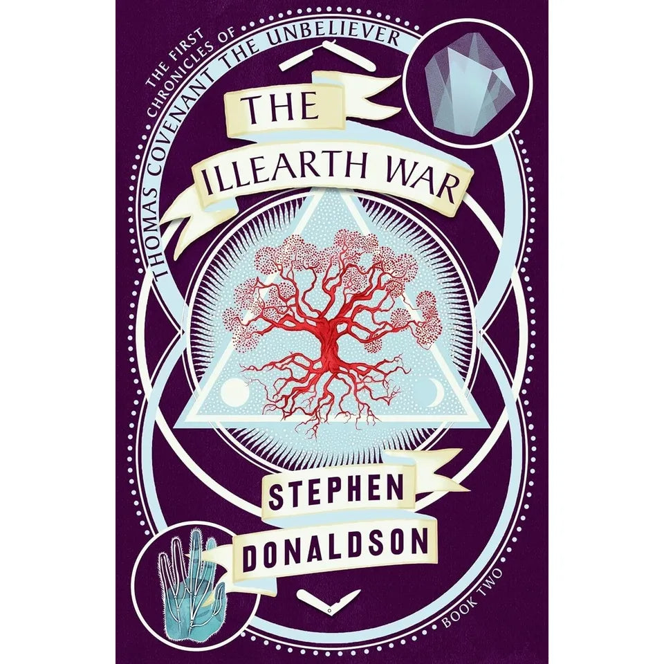 Thomas Covenant Series 5 Books Set by Stephen Donaldson (Lord Foul's Bane ,The Illearth War, The Power that Preserves ,The One Tree  & White Gold Wielder)