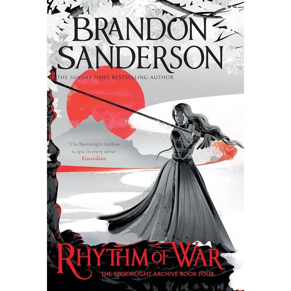 Stormlight Archive Series 2 Books Collection Set By Brandon Sanderson(Rhythm of War &  Oathbringer)