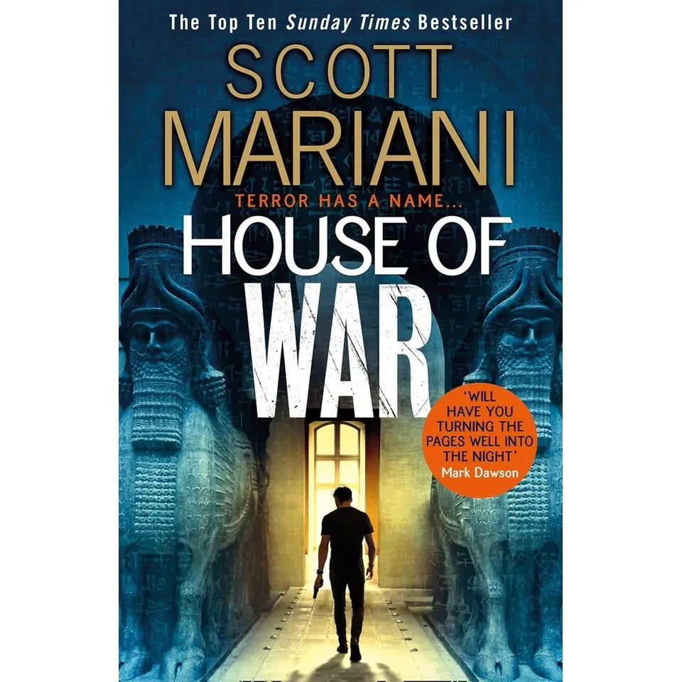 Ben Hope Series 4 Collection 3 Books Set by Scott Mariani(The Rebel’s Revenge,Valley of Death & House of War)