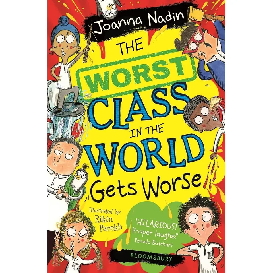 Worst Class in the World 4 Books Collection Set by Joanna Nadin