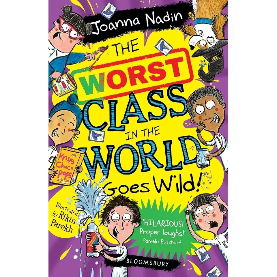 Worst Class in the World 4 Books Collection Set by Joanna Nadin