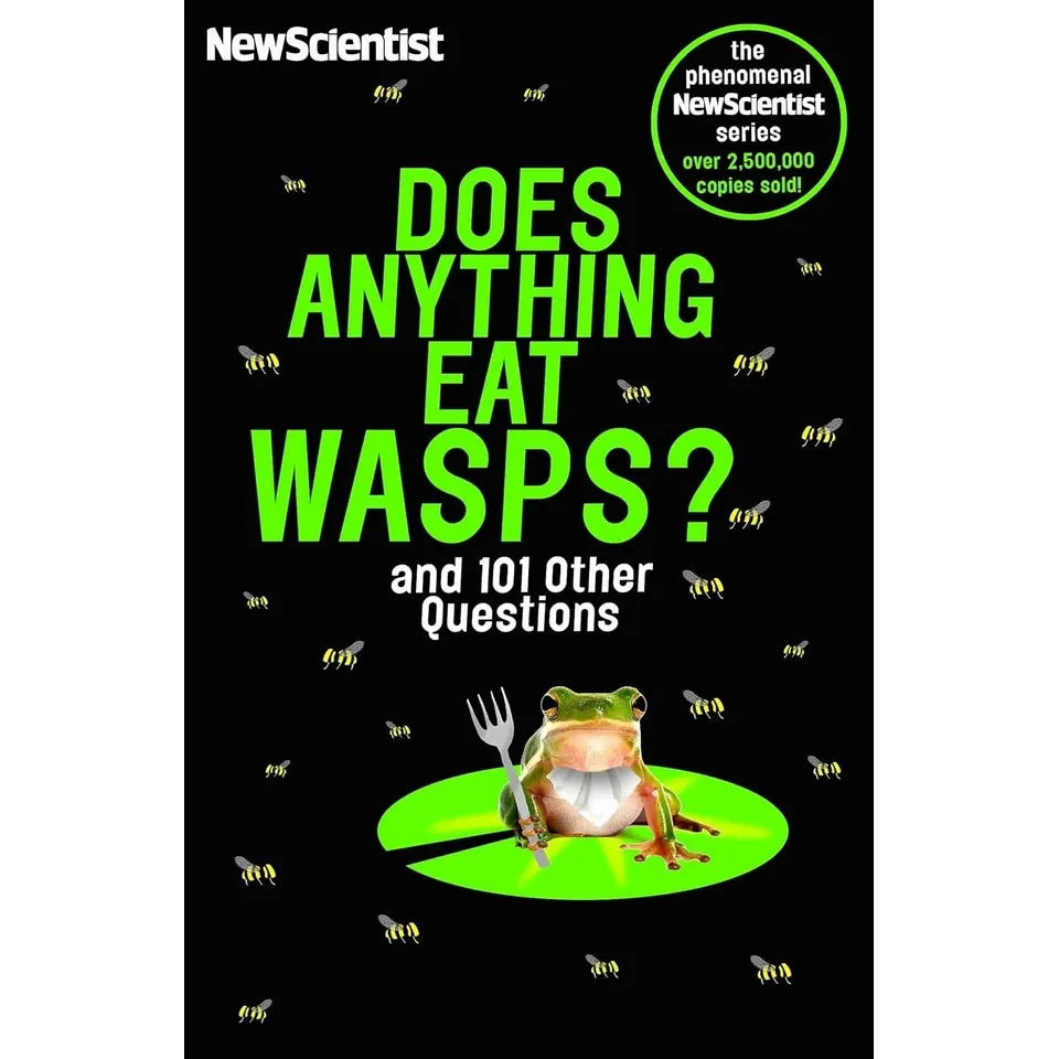 New Scientist 2 Books Collection Set(Why Don't Penguins' Feet Freeze? & Does Anything Eat Wasps)