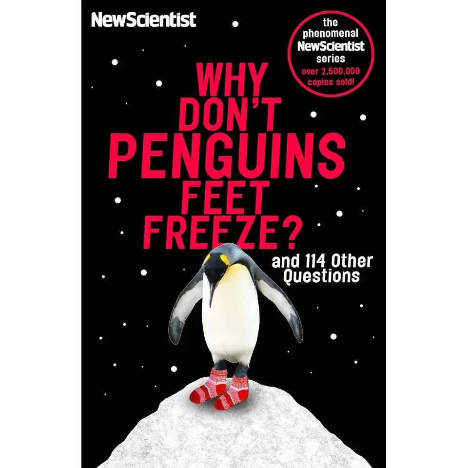 New Scientist 2 Books Collection Set(Why Don't Penguins' Feet Freeze? & Does Anything Eat Wasps)