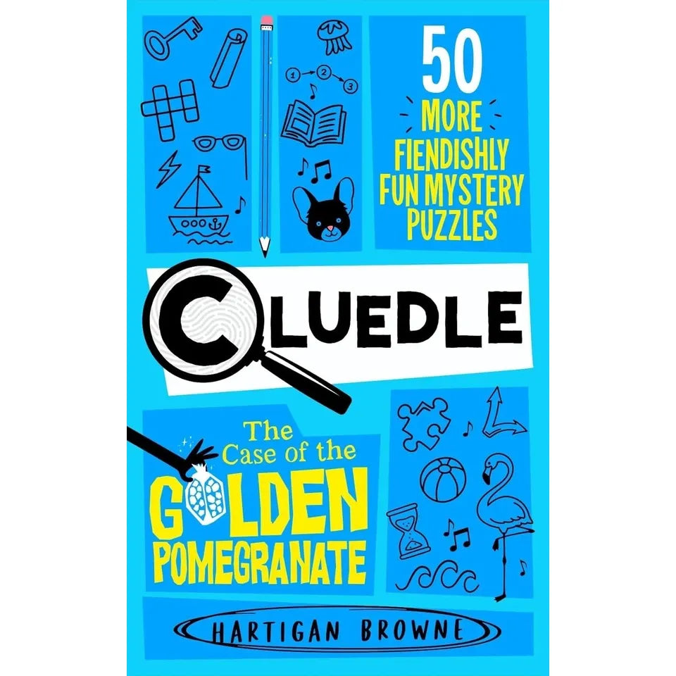 Cluedle Series Collection 2 Books Set by Hartigan Browne(The Case of the Dumpleton Diamond & The Case of the Golden Pomegranate)