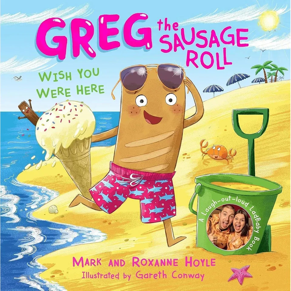 Greg the Sausage Roll Collection 2 Books Set By Mark Hoyle and Roxanne Hoyle