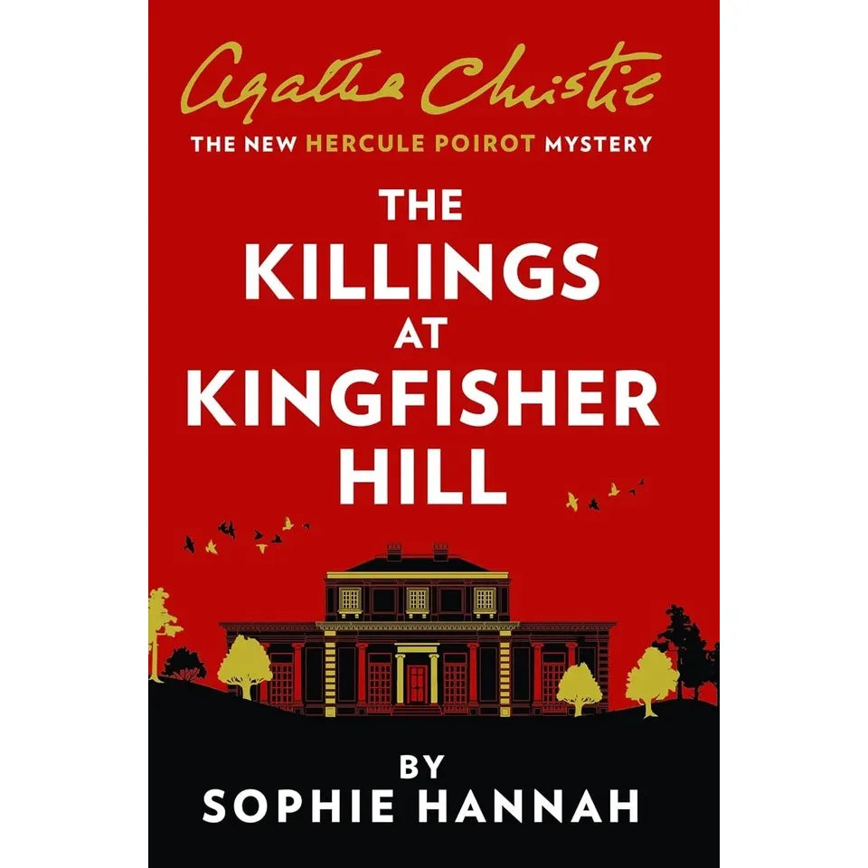 Hercule Poirot Series 2 Books Collection Set by Sophie Hannah(The Killings at Kingfisher Hill & Hercule Poirot’s Silent Night)
