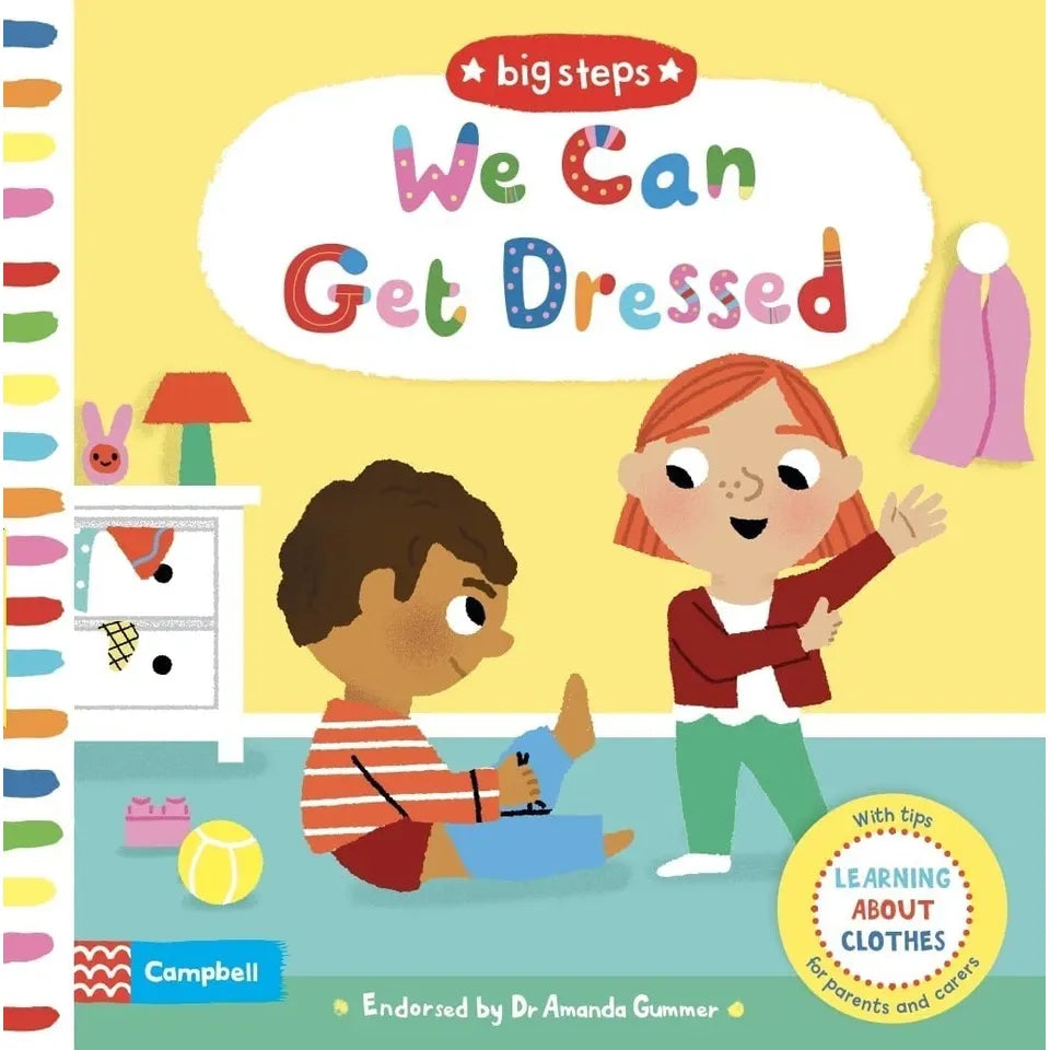 Campbell Books Campbell Big Steps Series Collection 4 Books Set(Can You Say Please?,We're Going to the Dentist,We Can Get Dressed & No More Dummies)