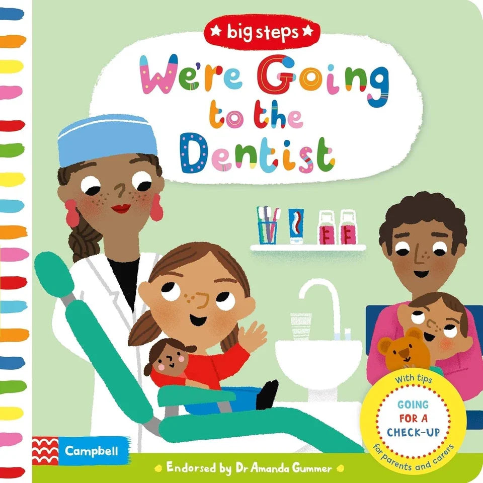 Campbell Books Campbell Big Steps Series Collection 4 Books Set(Can You Say Please?,We're Going to the Dentist,We Can Get Dressed & No More Dummies)