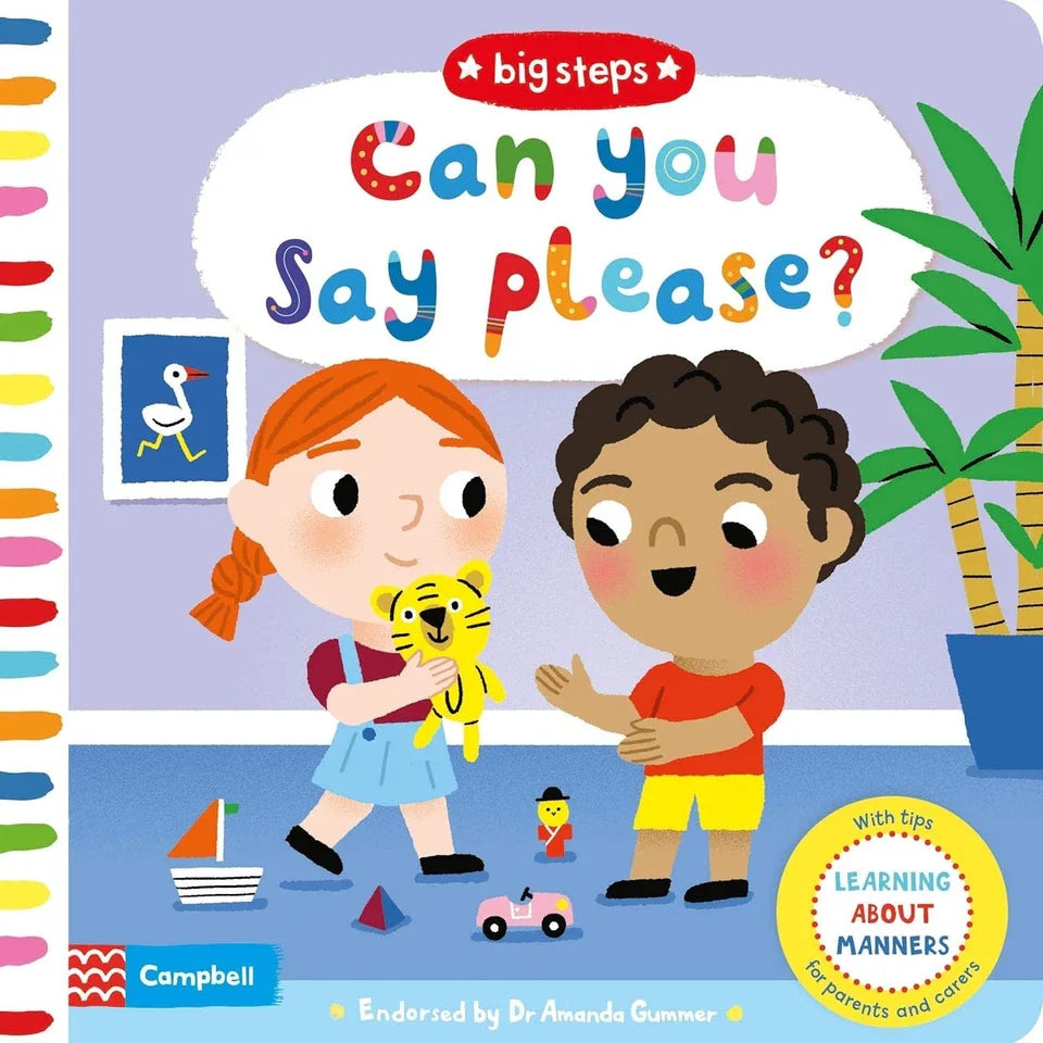 Campbell Books Campbell Big Steps Series Collection 4 Books Set(Can You Say Please?,We're Going to the Dentist,We Can Get Dressed & No More Dummies)