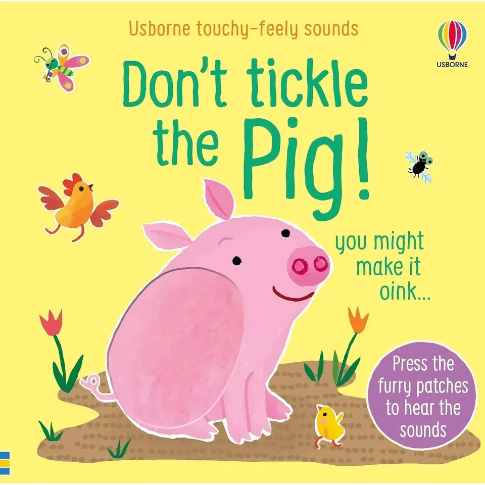 Usborne Don't Tickle Collection 3 Books Set by Taplin Sam(Don't Tickle the Unicorn! ,Don't Tickle The Pig! &Don't tickle the T. rex!)