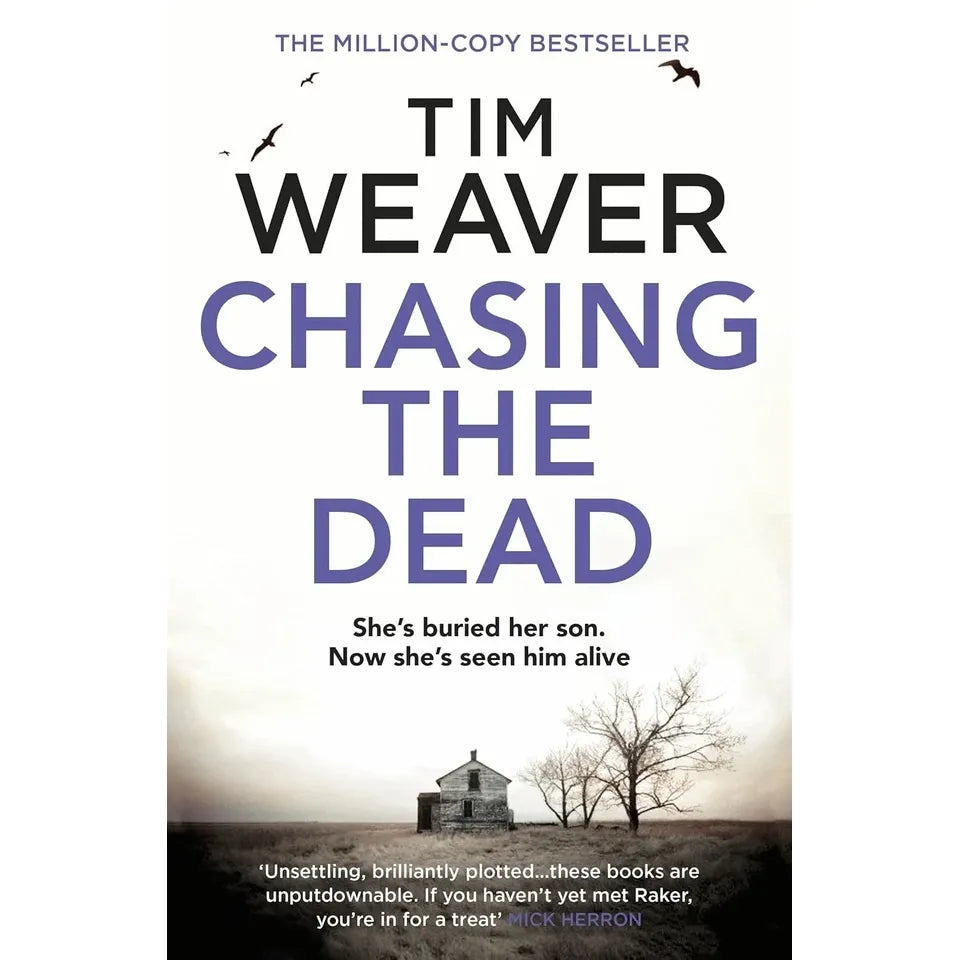David Raker Series 2 Books Collection Set By Tim Weaver(Chasing The Dead, The Dead Tracks)