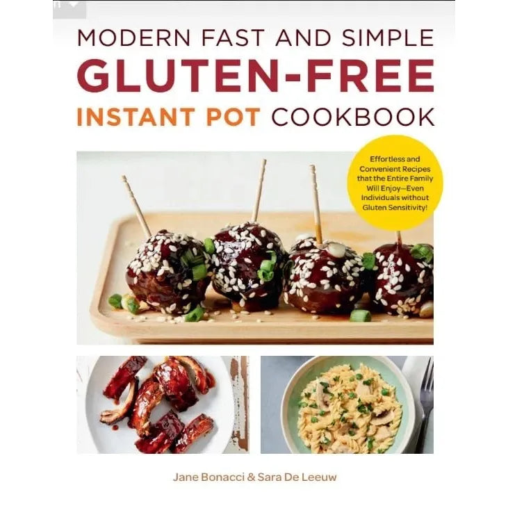 Slimming Foodie Comfort Food,Modern Fast Simple Gluten-Free Instant Pot 3 Books Collection Set