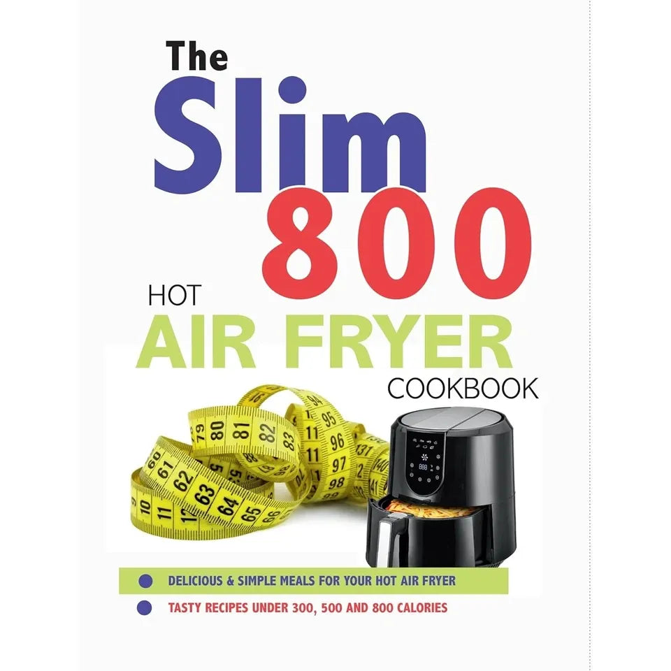 20-minute Air Fryer,Slim 800 Hot Air FryerRecipe , Slim 800 Hot Air FryerRecipe Cookbook 3 Books  CollectionSet