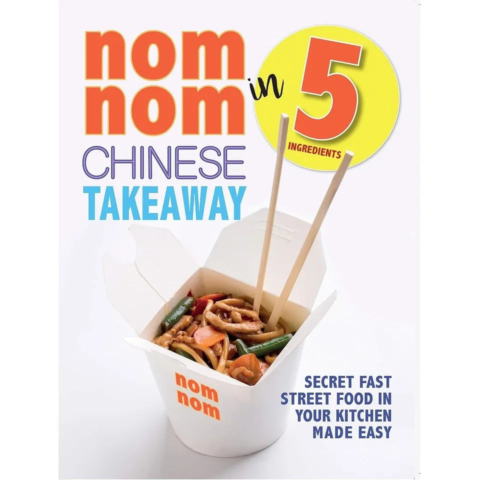 Beyond Korean(HB), Nom Nom Chinese Takeaway In 5 Ingredients Iota 2 Books Collection Set