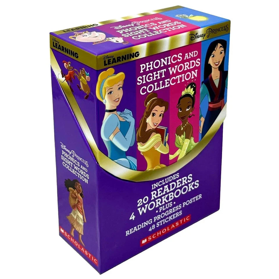 Princess Phonics and Sight Words Collection (Includes 24 Book Set Learning)