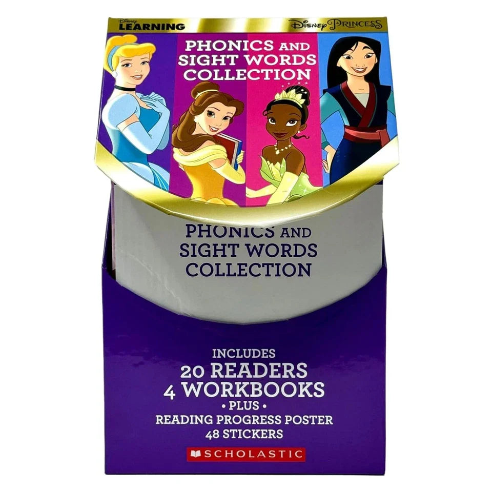 Princess Phonics and Sight Words Collection (Includes 24 Book Set Learning)