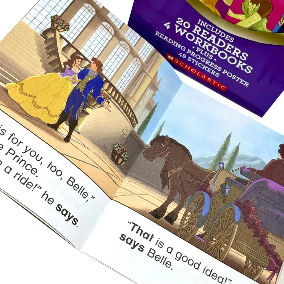 Princess Phonics and Sight Words Collection (Includes 24 Book Set Learning)