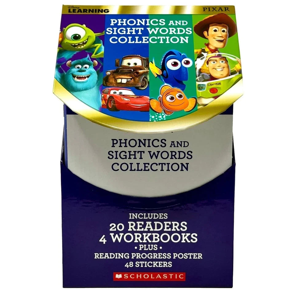Pixar Phonics and Sight Words Collection (24 Book Set, Learning) by Scholastic