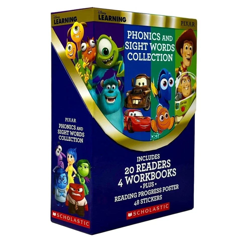 Pixar Phonics and Sight Words Collection (24 Book Set, Learning) by Scholastic