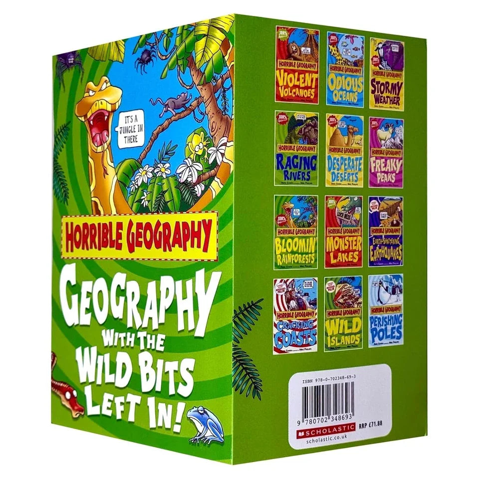 Horrible Geography Collection 12 Books Set Series by Anita Ganeri