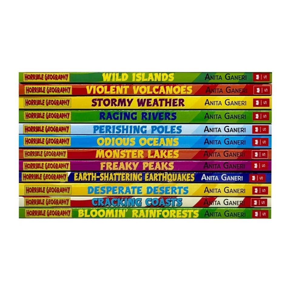 Horrible Geography Collection 12 Books Set Series by Anita Ganeri
