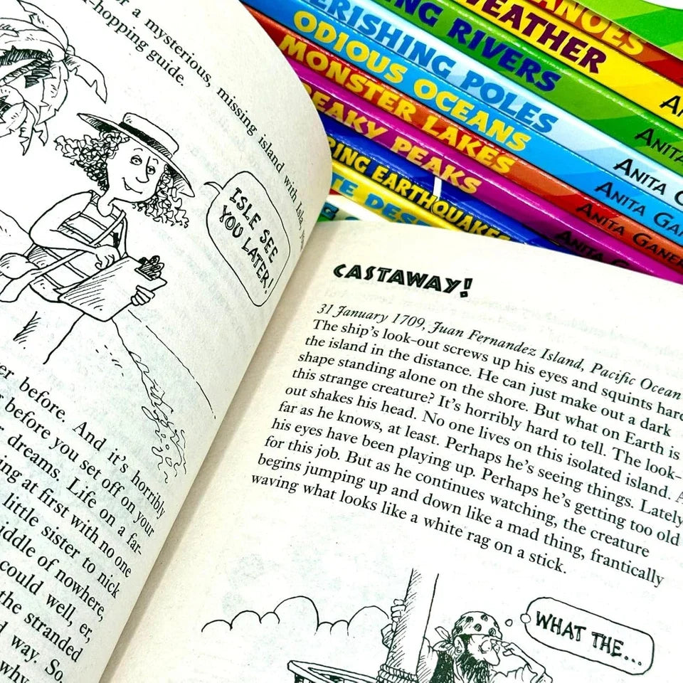 Horrible Geography Collection 12 Books Set Series by Anita Ganeri