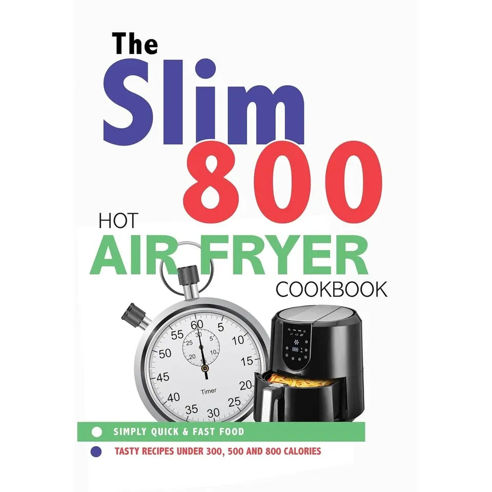 Ultimate Air Fryer 15 Minute Feasts, Slim 800 Hot Air Fryer,Quick & Easy 3 Books Colection Set
