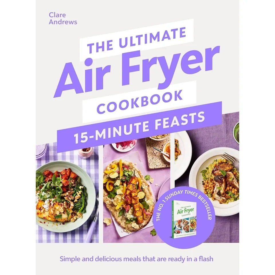 Ultimate Air Fryer 15 Minute Feasts, Slim 800 Hot Air Fryer,Quick & Easy 3 Books Colection Set