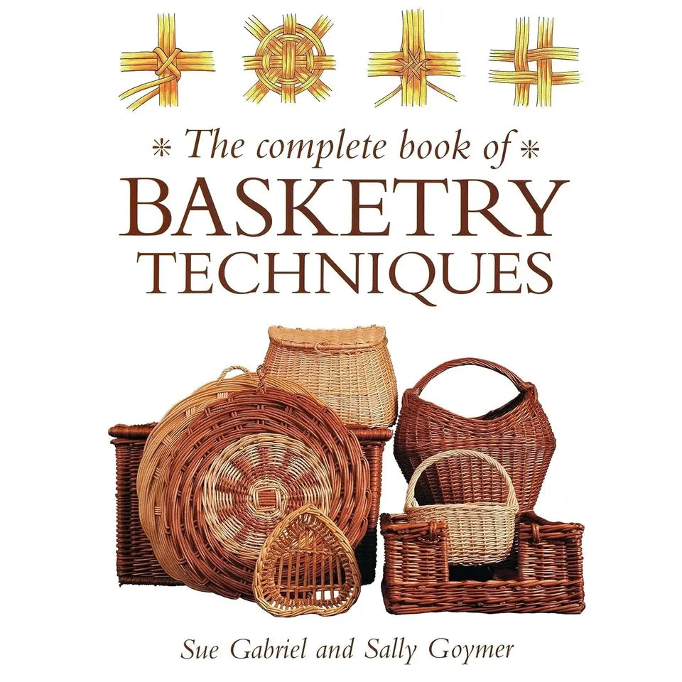 Complete Book Of Basketry Techniques, Willow(HB) 2 Books Collection Set