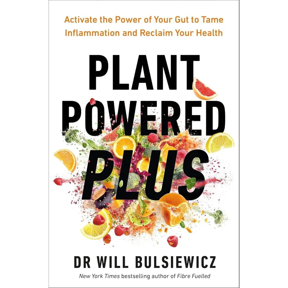 Dr Will Bulsiewicz Collection 3 Books Set(Fibre Fuelled,The Fibre Fuelled Cookbook & Plant Powered Plus)